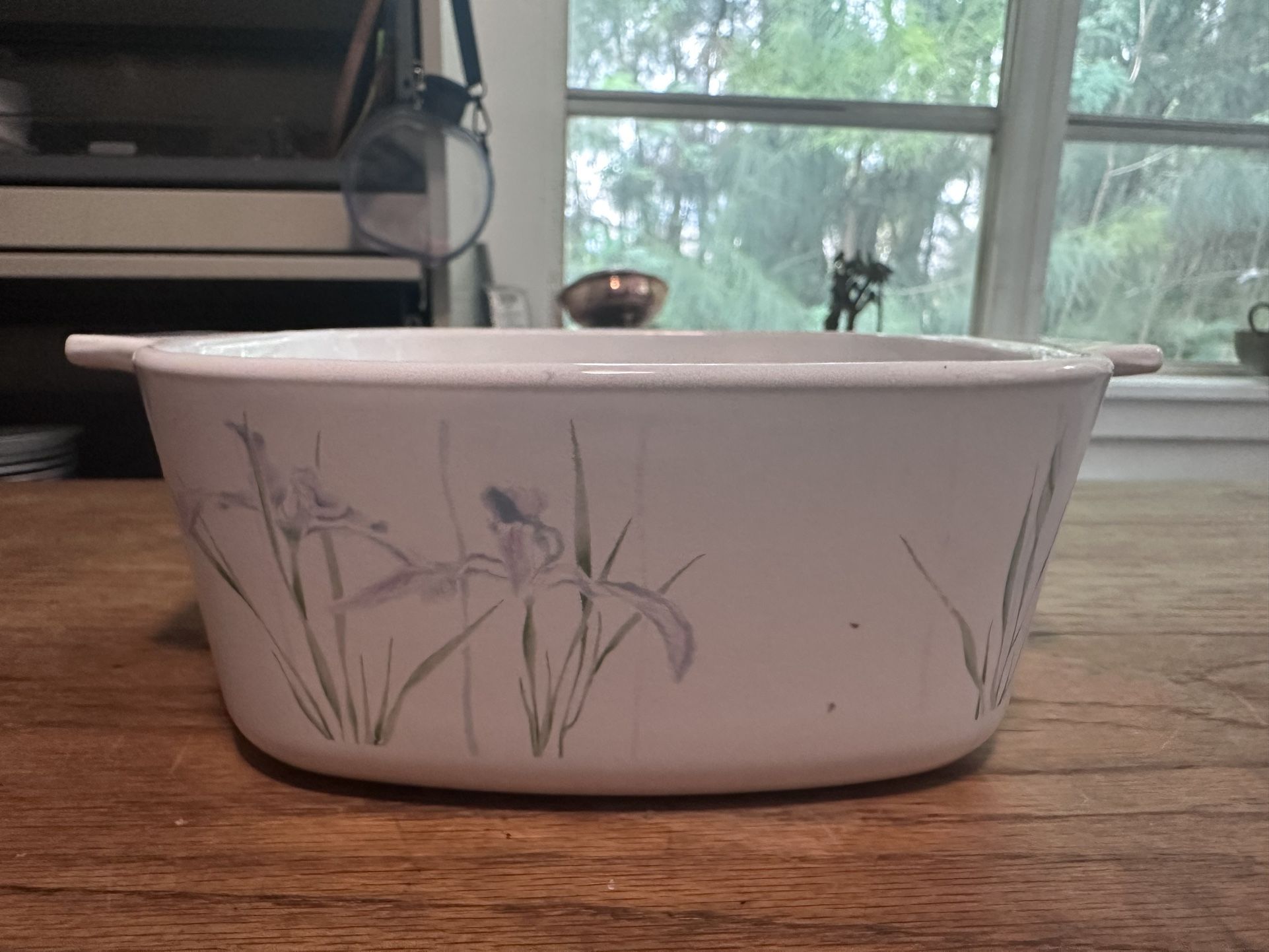 Vintage Corning Ware Shadow Iris 1.5lt. Casserole - Classic Corelle Shadow Iris Baking Dish