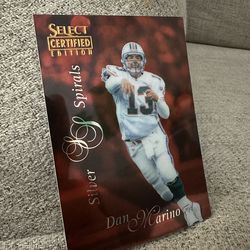 1996 Select Certified Dan Marino – Miami Dolphins (Ungraded)