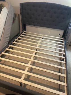 Queen size bed frame only