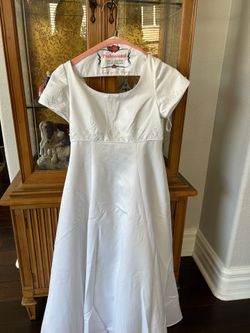 First communion dress size 12