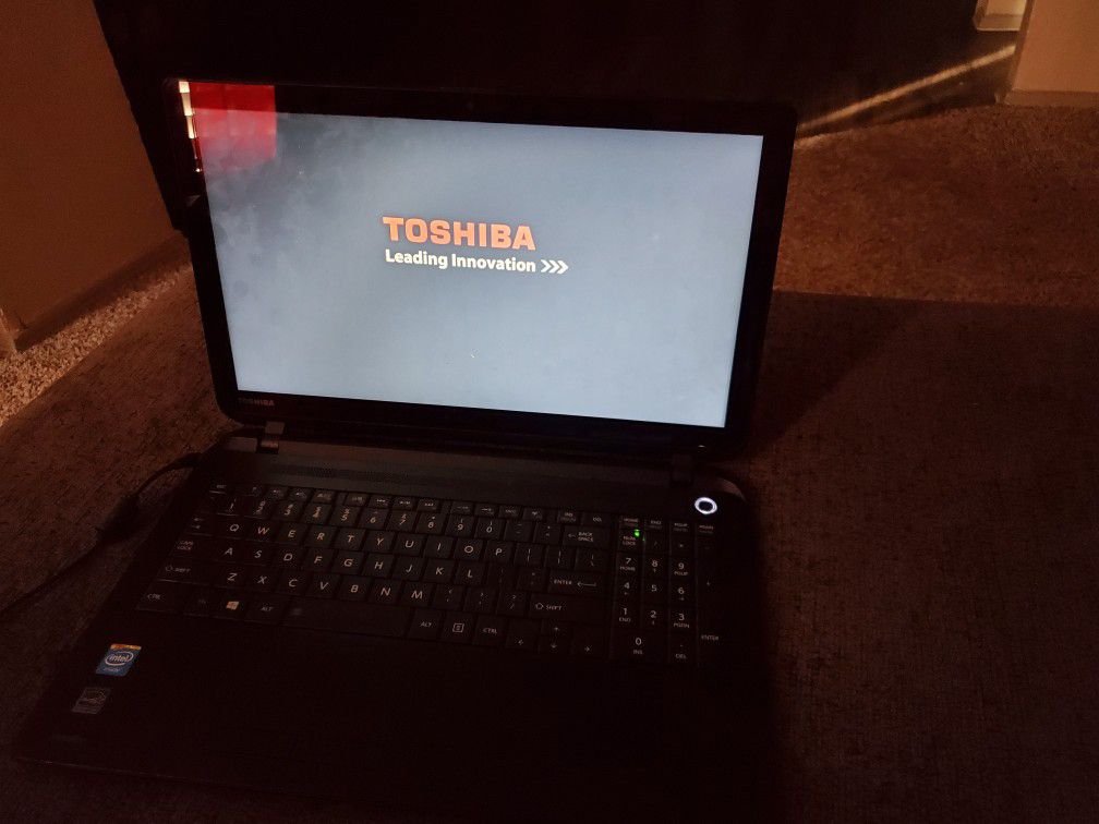 **TOUCH SCREEN TOSHIBA LAPTOP**