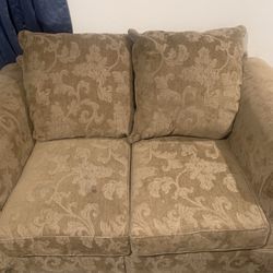 Brown Love Seat/couch