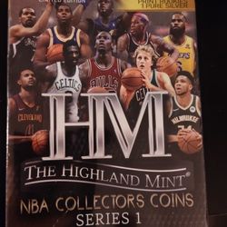 NBA Collectors Coin 2022 Series 1(New)