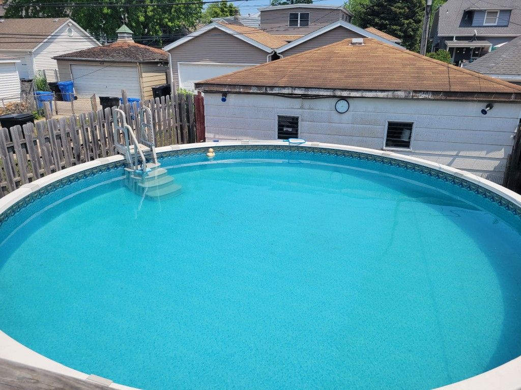 Huge Above Ground Swimming Pool