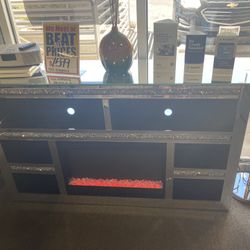 Fabulous Tv Stand/Fireplace🔥🔥