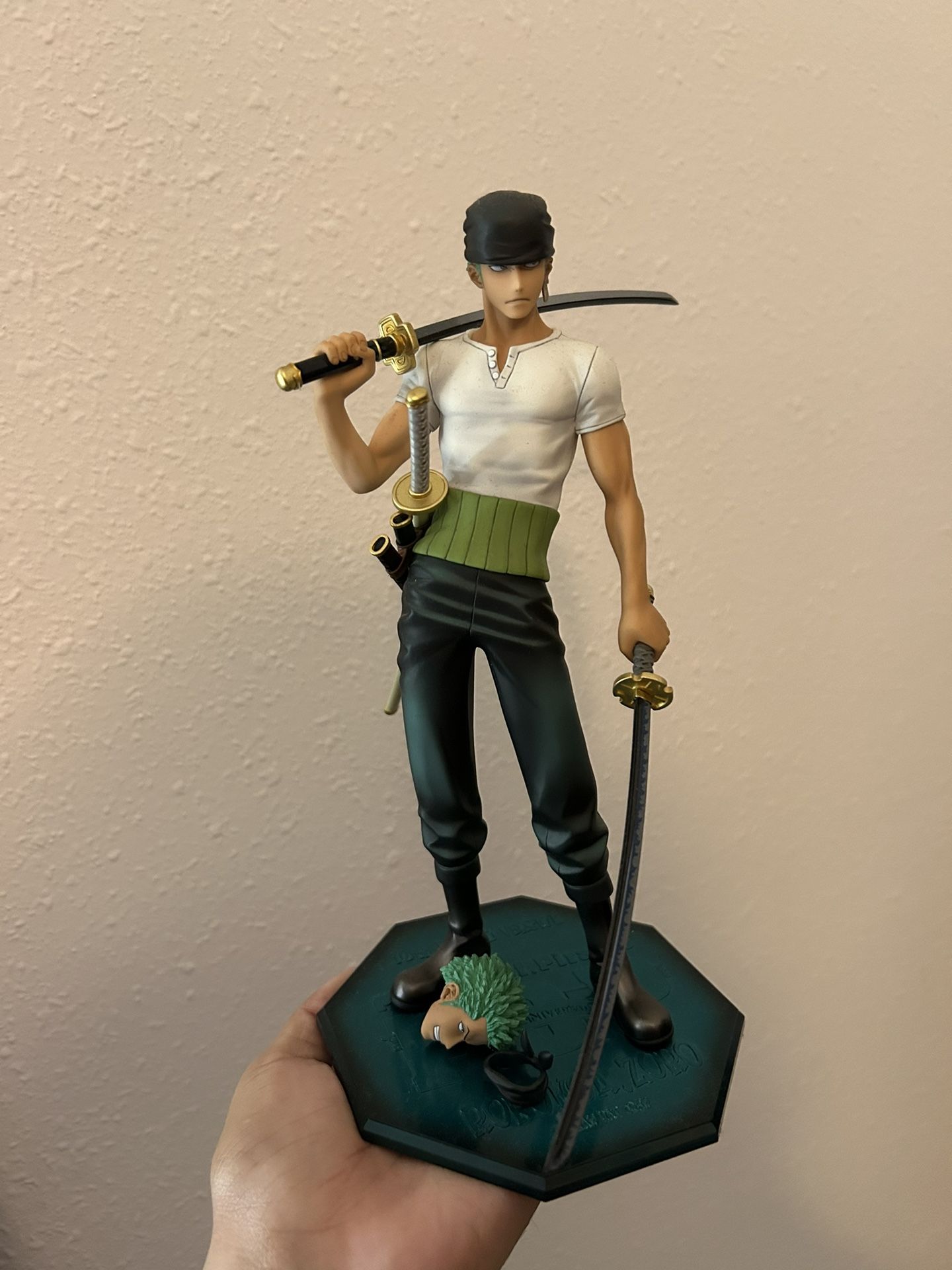 Megahouse One Piece Portrait of Pirates: Limited Edition Roronoa Zoro 10th Anniversary 1:8 Scale PVC Figured