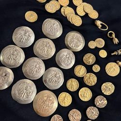 Ancient gold coins