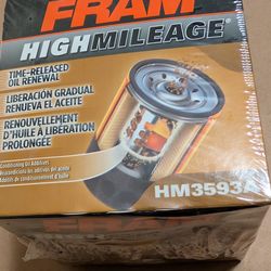 New Fram High Mileage oil filter (HM3593A)