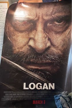 Large Movie Promotional Poster logan