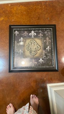 Fluer De Lis Picture 22x22