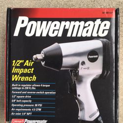 Powermate 1/2 Inch  Air Impact Wrench