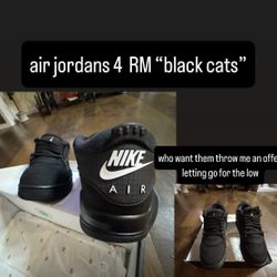 Air Jordan’s Rm Black Noir “Black Cat”