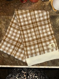 NWT Timberland Checked Scarf