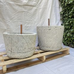 Cast Fountain & Copper Fixtures