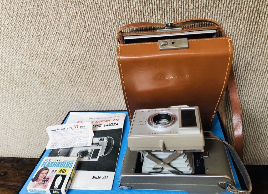 polaroid electric eye land camera model j33