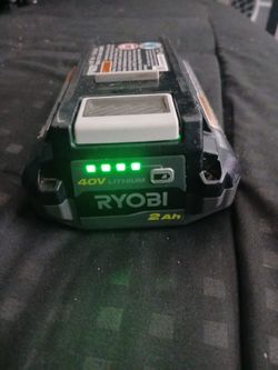 40 volt  RYOBI BATT.