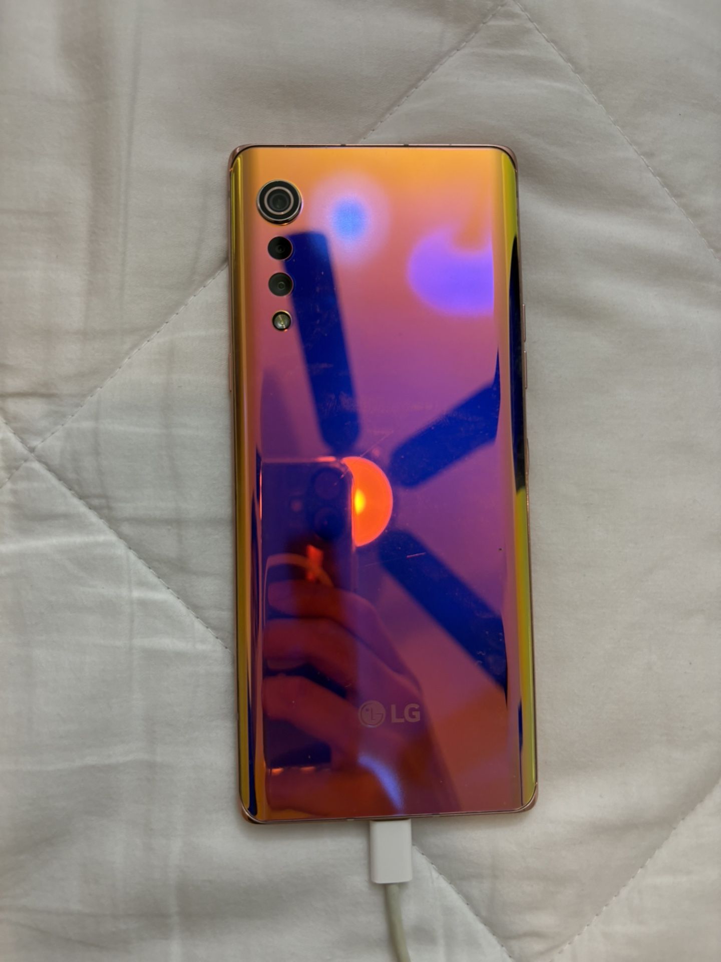 LG velvet smartphone