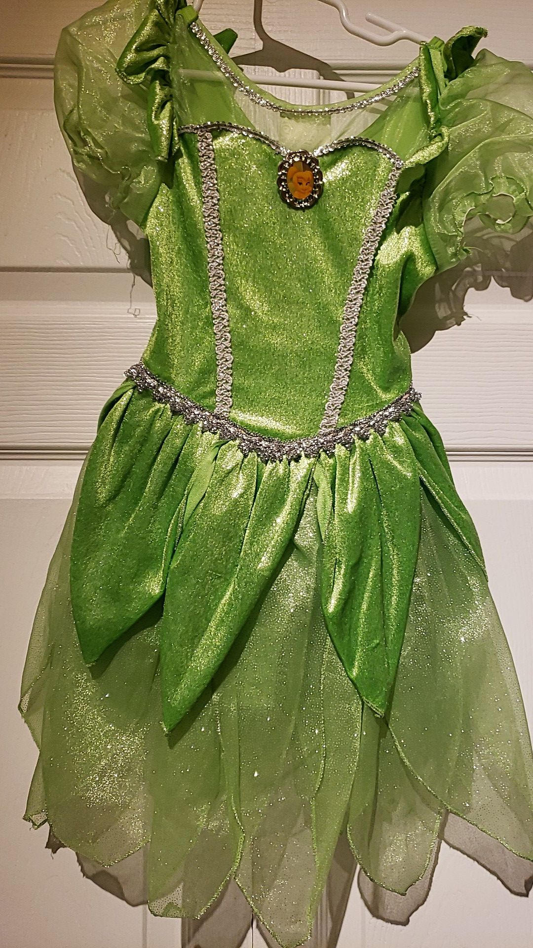Tinkerbell costume size 4..