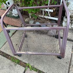 Bird Cage Stand On Wheels With Bottom Tray 🕊️