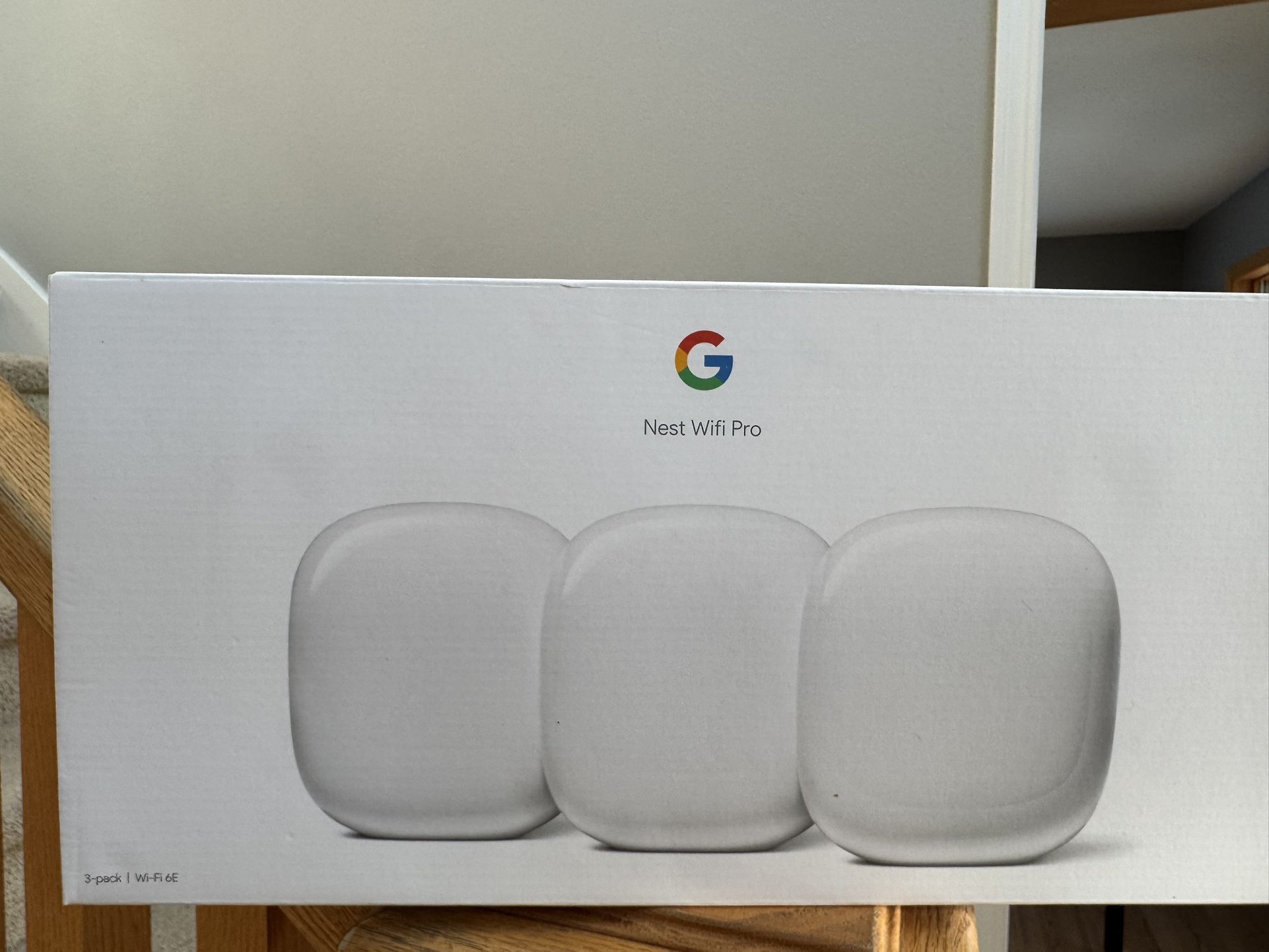 Google Nest WiFi Pro - 6E - Reliable Home Wi-Fi System with Fast Speed