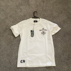White Chrome Heats Shirt Size M
