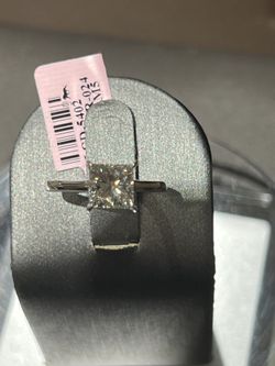 Lab Grown Diamond Princess Cut 1.98 Ct Diamond Weight