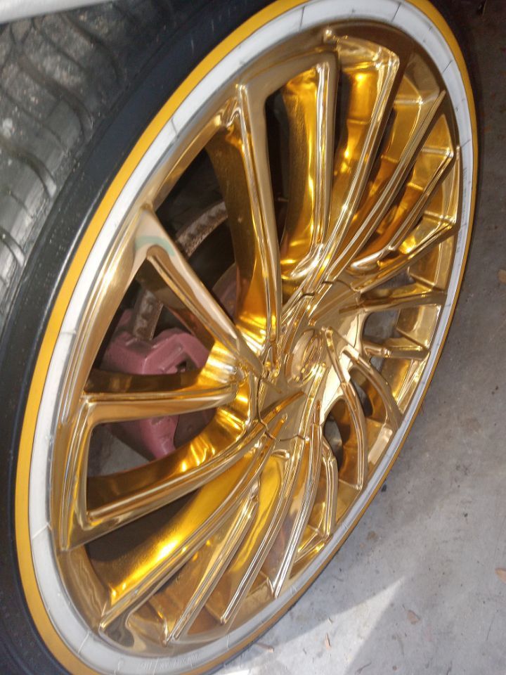 Gold-plated 22's 