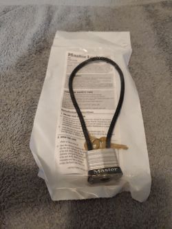 Master Lock Gun Lock with Cable and Keys