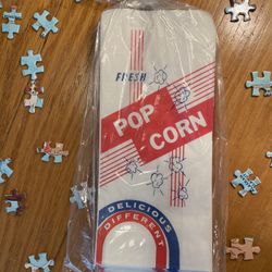 Vintage Popcorn Bags—Up Your Game at Football Get-togethers!