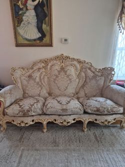 French provincial  sofa armchairs.