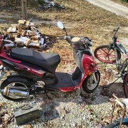 50cc Yiben Moped