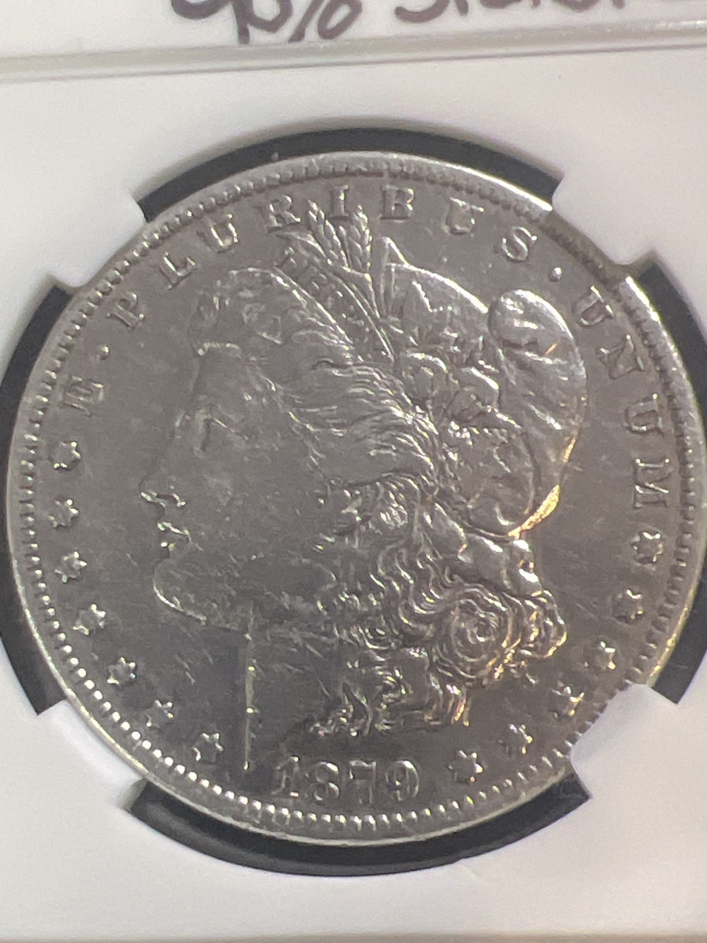 1879-S 7TF Morgan Dollar Silver