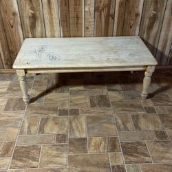 Coffee Table Needs Tlc