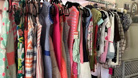 lots of kid girl clothes!!!! 