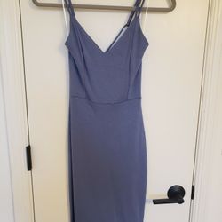 Gorgeous Periwinkle Light Blue Size Small Windsor Fitted Bodycon Dress