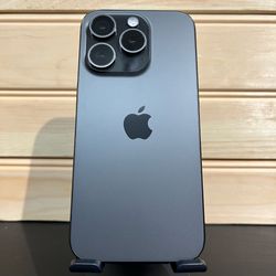 Unlocked 128gb Black iPhone 15 Pro