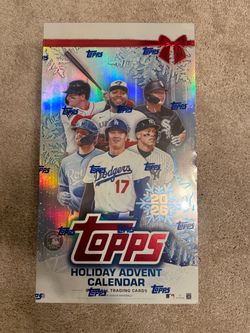 Topps 2026 Holiday Advent Calendar Baseball Trading Cards