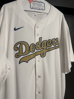 Dodgers Gold World Series Jersey