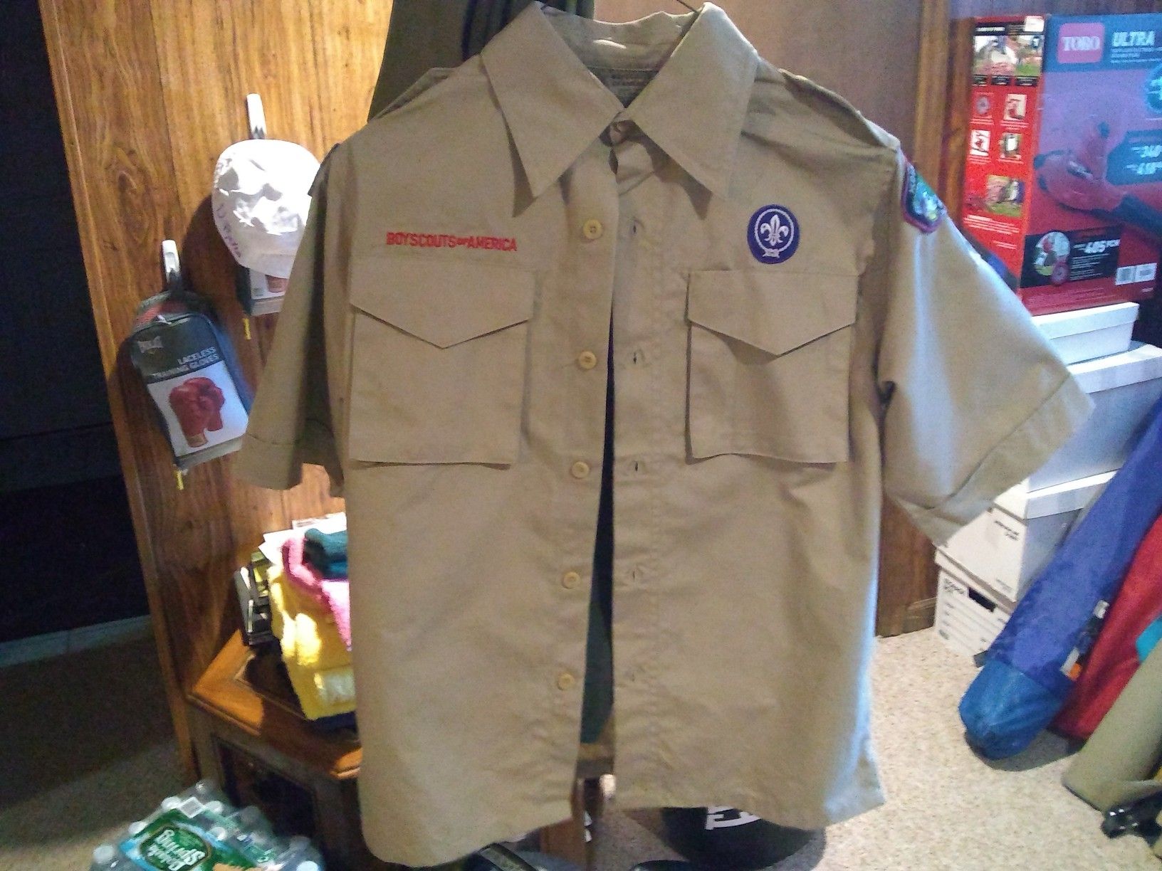 Boy scout shirt