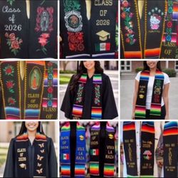Graduation Stoles, Variety -  Estolas De Gradación, Variedad