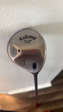 Callaway Divine Nine Big Bertha War Bird