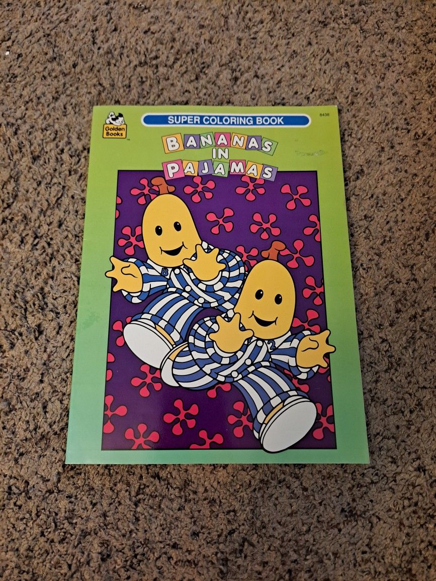 Bananas In Pajamas Coloring Book 