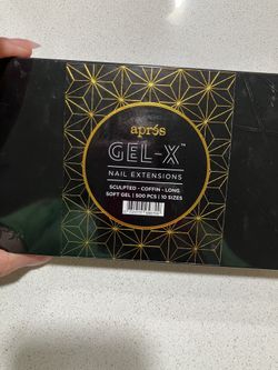 Apres Gel Tips Coffin shape