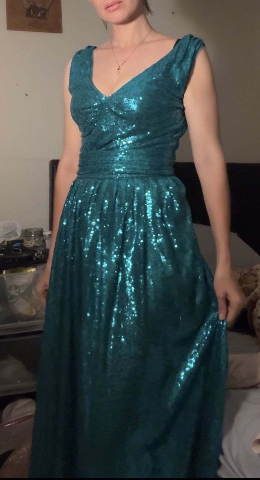 Dress Blue Dior M S Size New