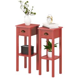 Side Tables Set of 2 