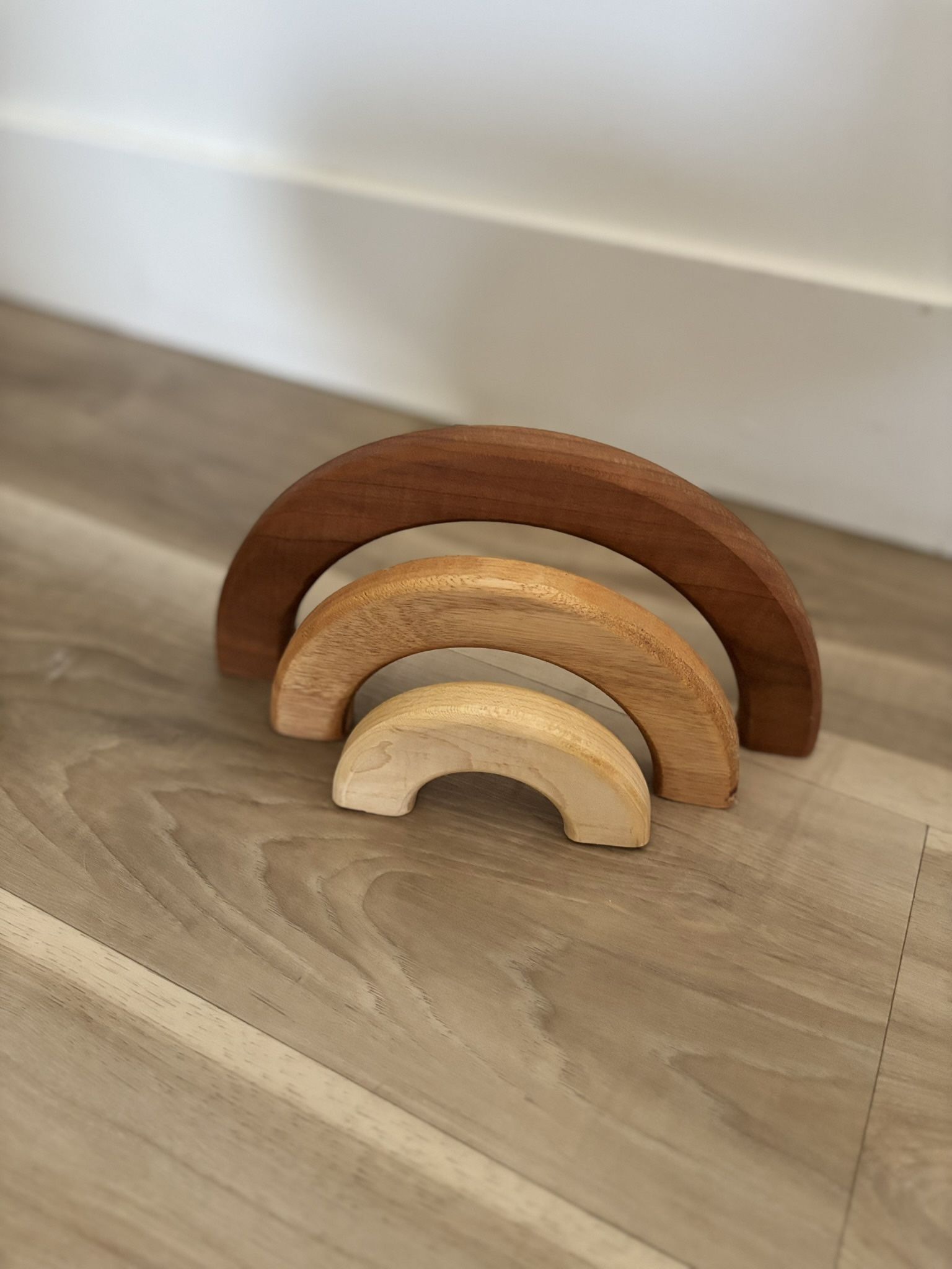 Wooden Rainbow Decor