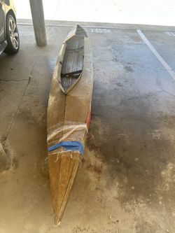 Vintage Rowing Kayak