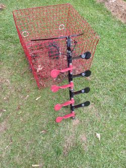 Dueling Tree - Steel Target and Crab Trap