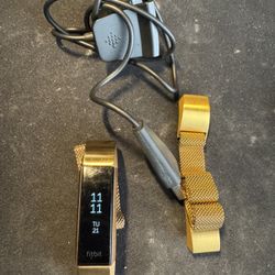 gold fitbit