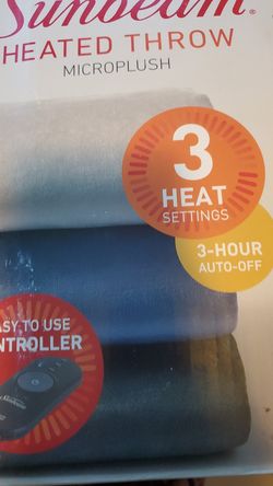 Sunbeam Heated throw